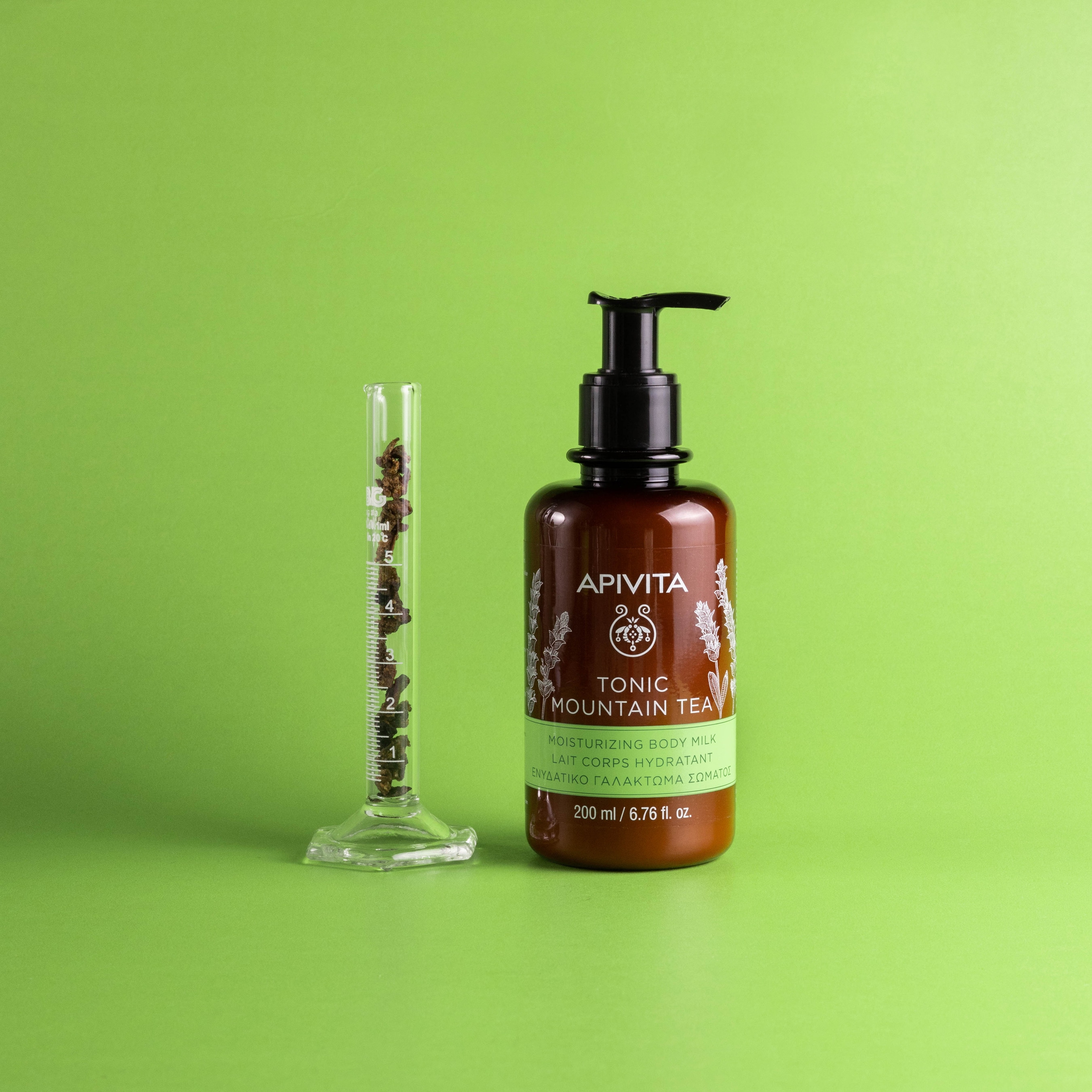 APIVITA - TONIC MOUNTAIN TEA Ενυδατικό Γαλάκτωμα Σώματος - 200ml